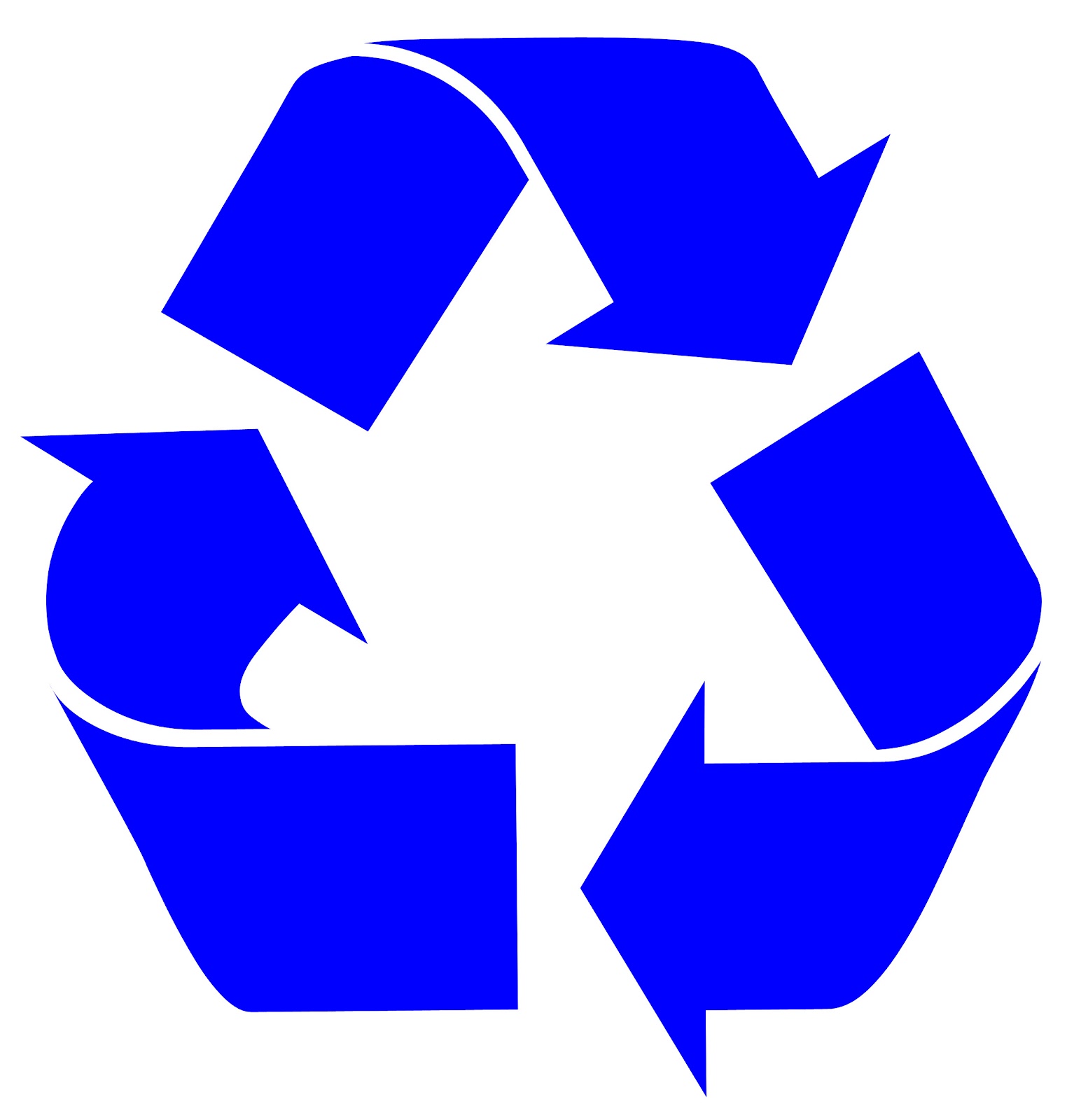 Recycling symbol clip art