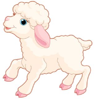 sheep farm clipart