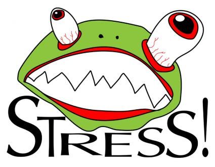 Free stress clipart image