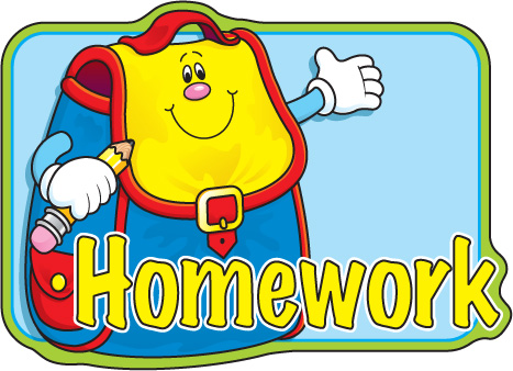 Spelling homework clipart