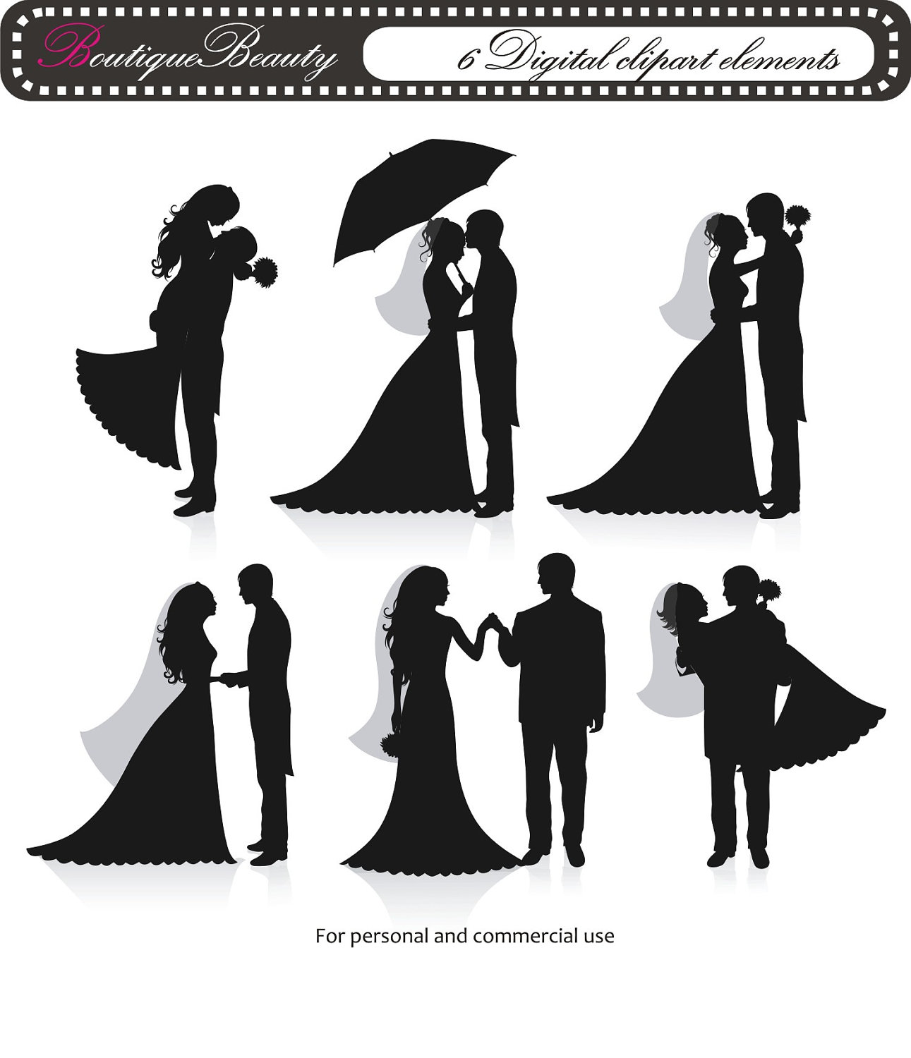Wedding clipart background
