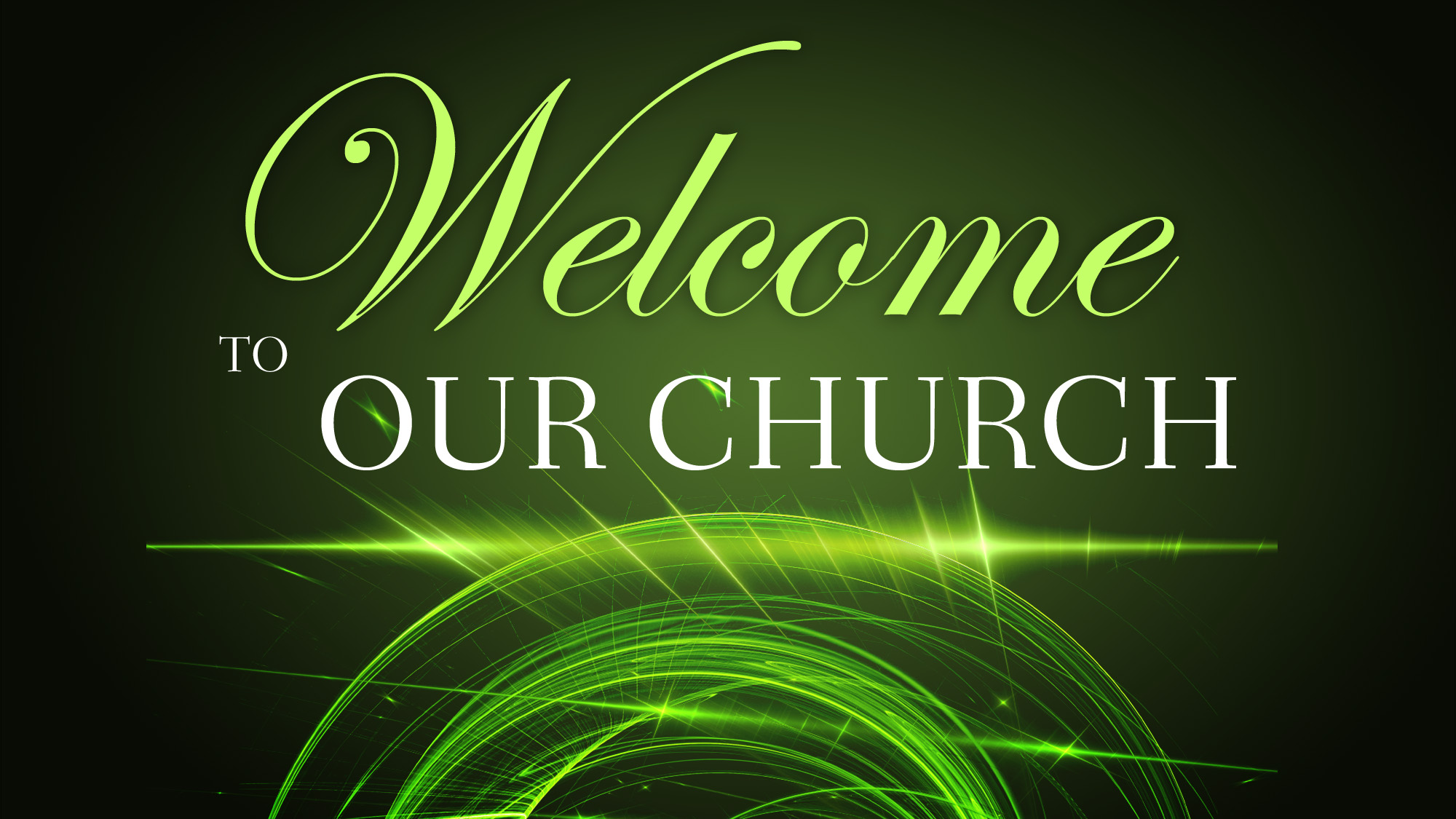 Church Welcome Clip Art Library