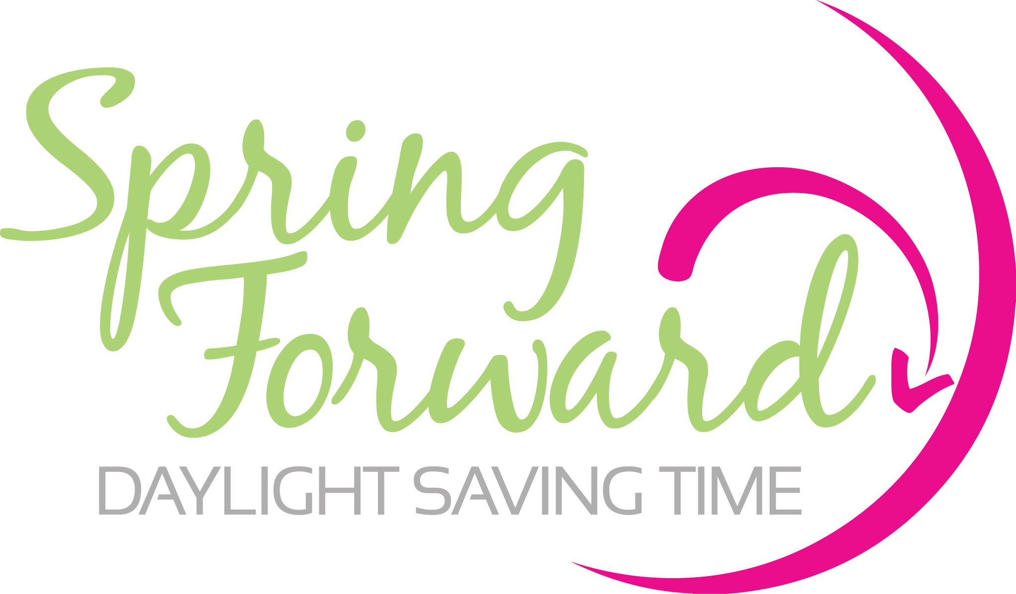 Daylight savings time 2016 calendar clipart