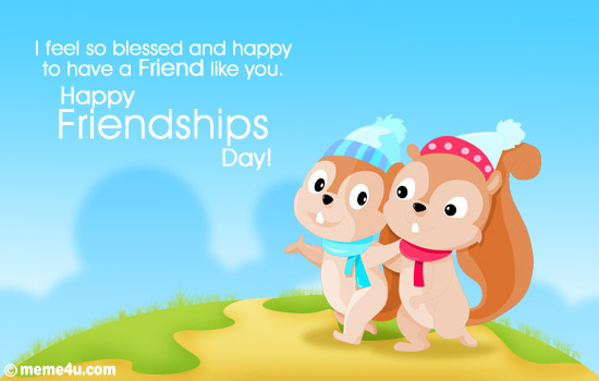 cartoon happy friendship day - Clip Art Library