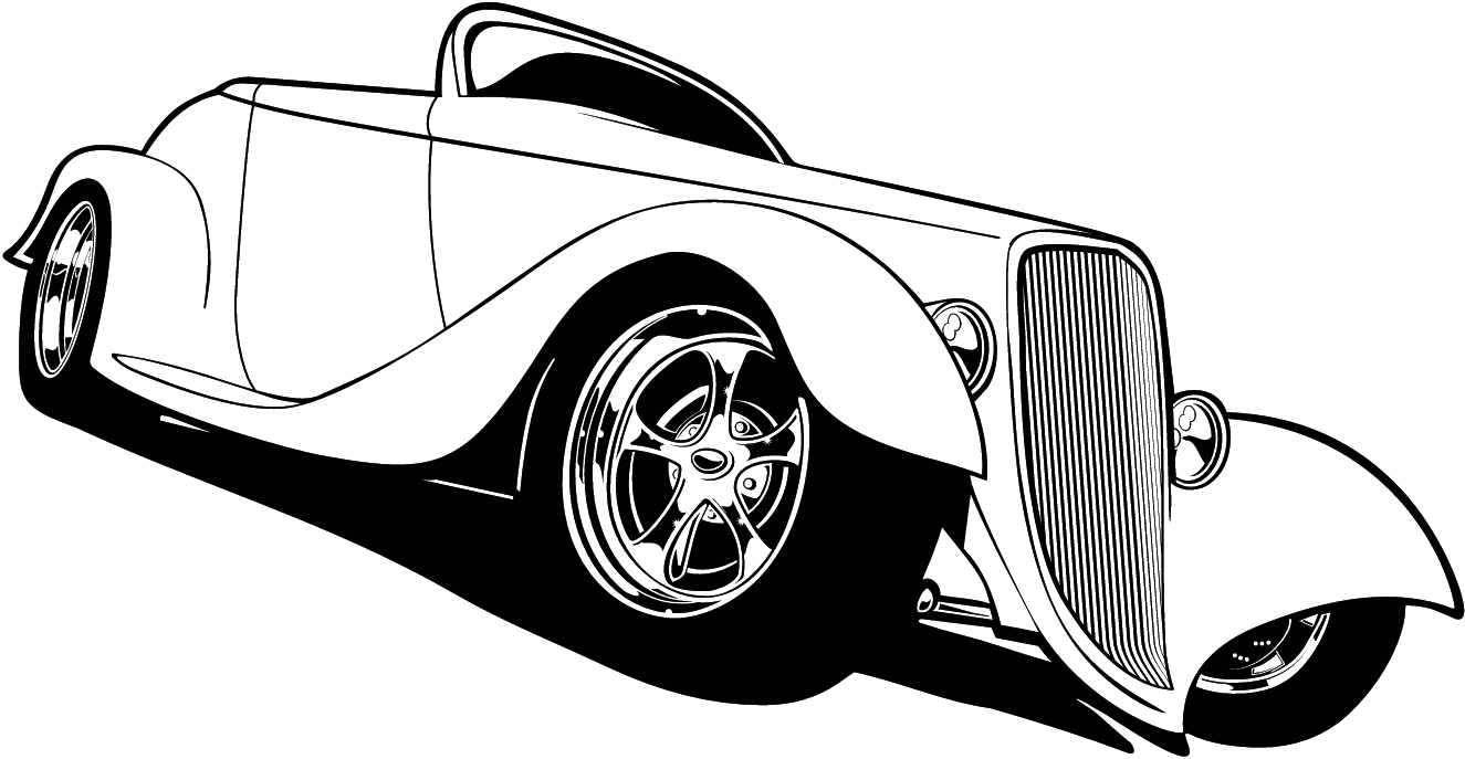Classic Cars Clipart