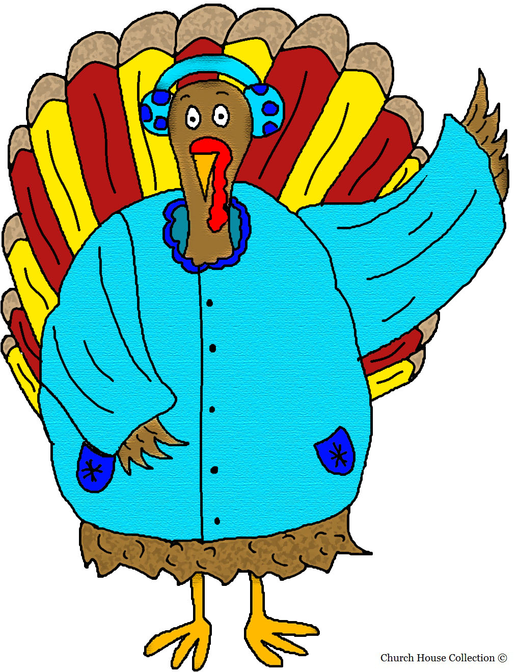 turkey-wearing-a-jacket-r-n-clip-art-library