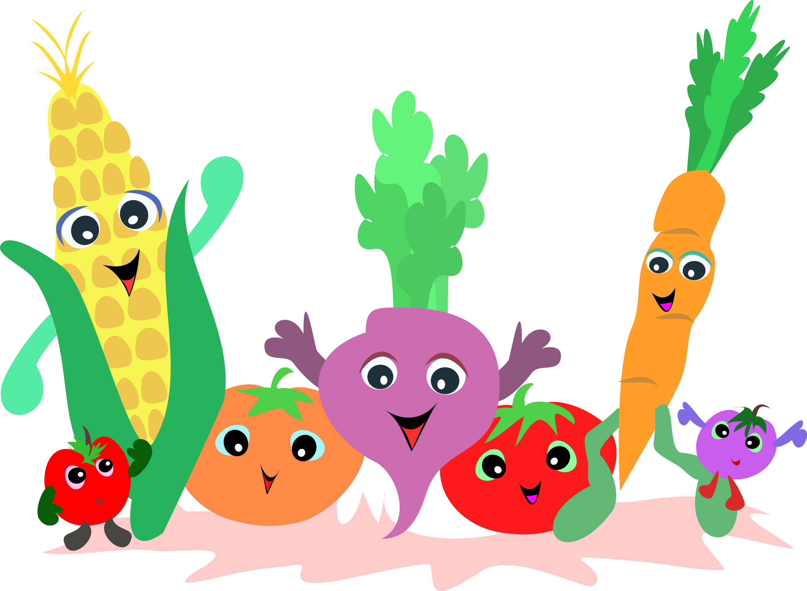 Free Vegetable Cartoons Cliparts, Download Free Vegetable Cartoons