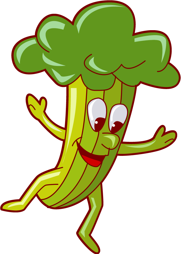 Clip Art Cartoon Vegetables Clipart