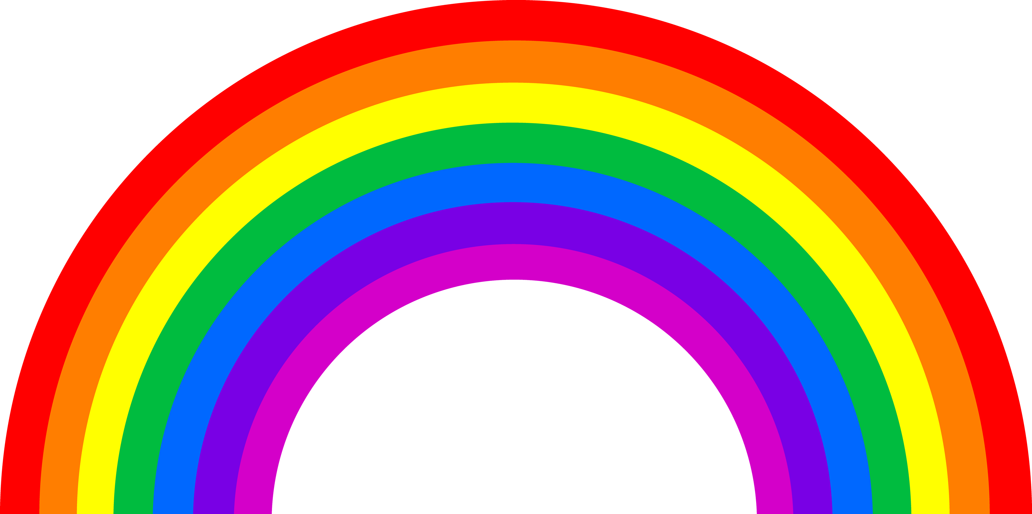 rainbow clipart