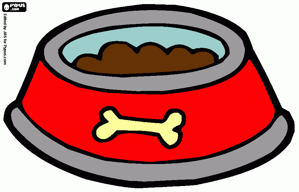 Dog Bowl Clipart