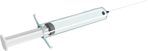 Syringe clip art Free vector in Open office drawing svg