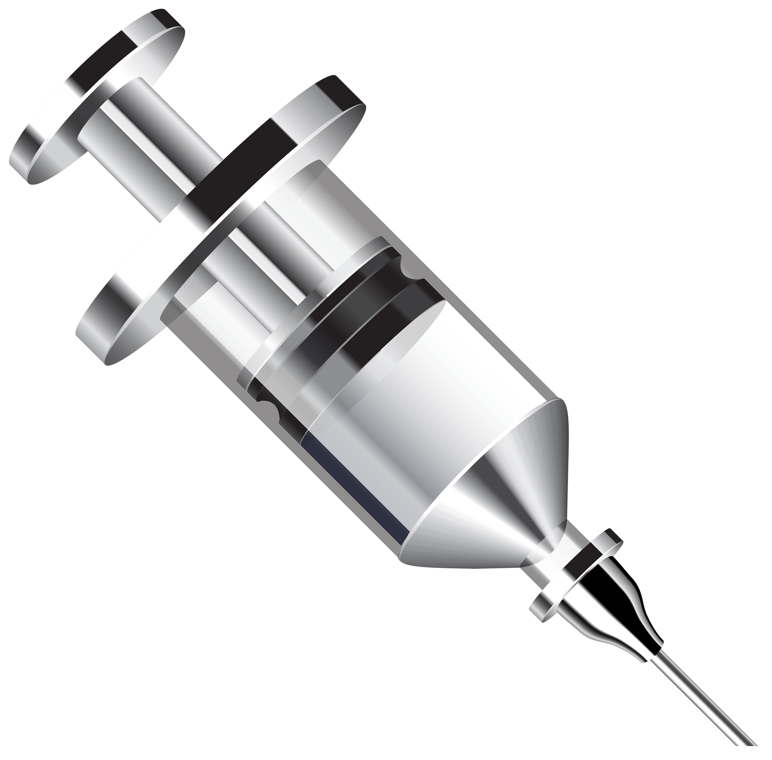 Syringe professional medical cliparts
