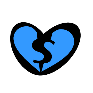 money heart clipart images