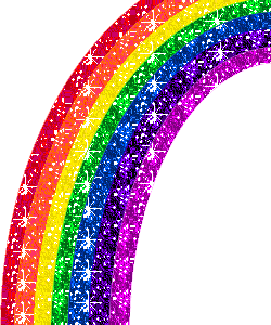 Rainbow sparkle clipart