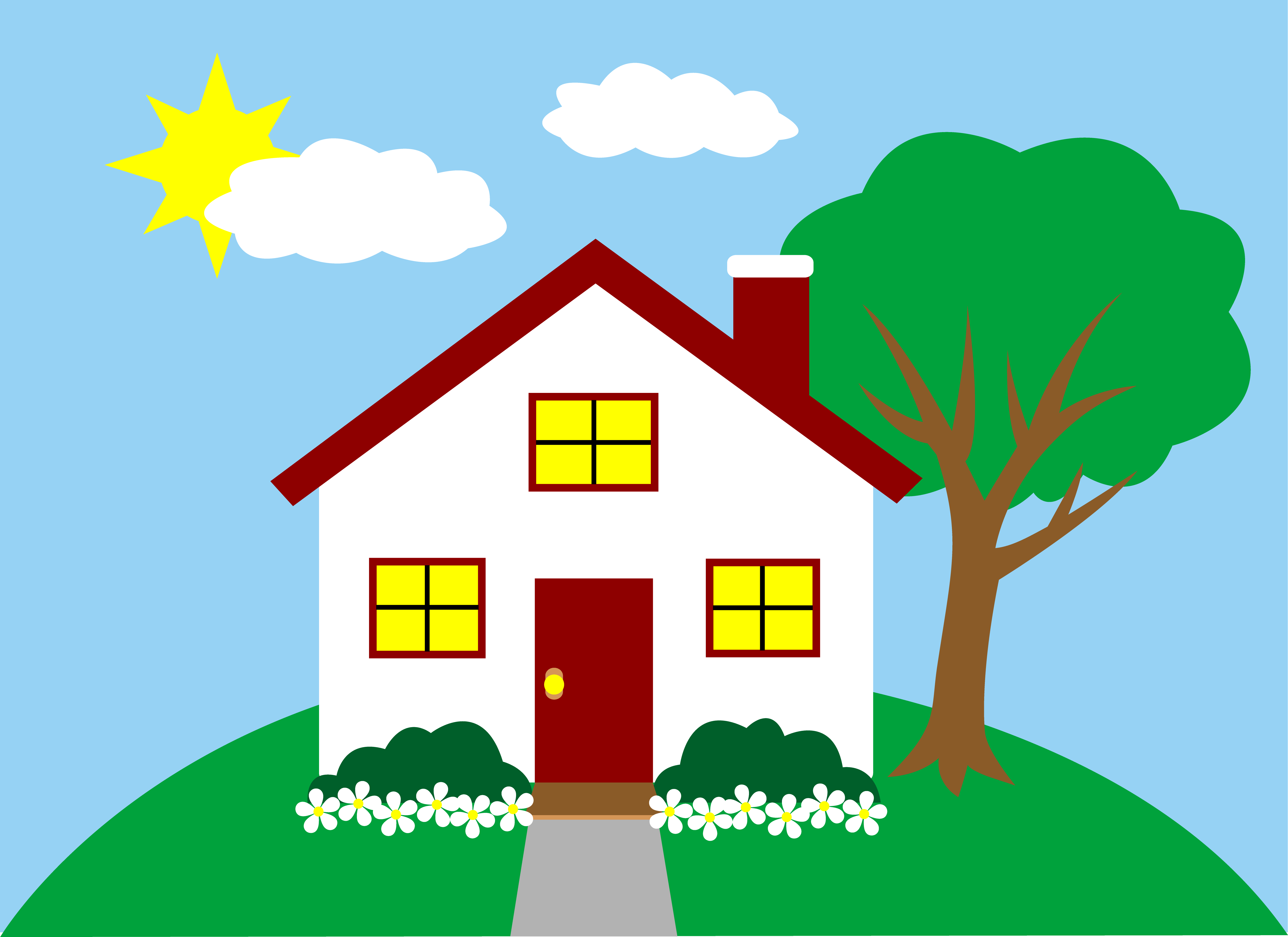 rapport clipart house