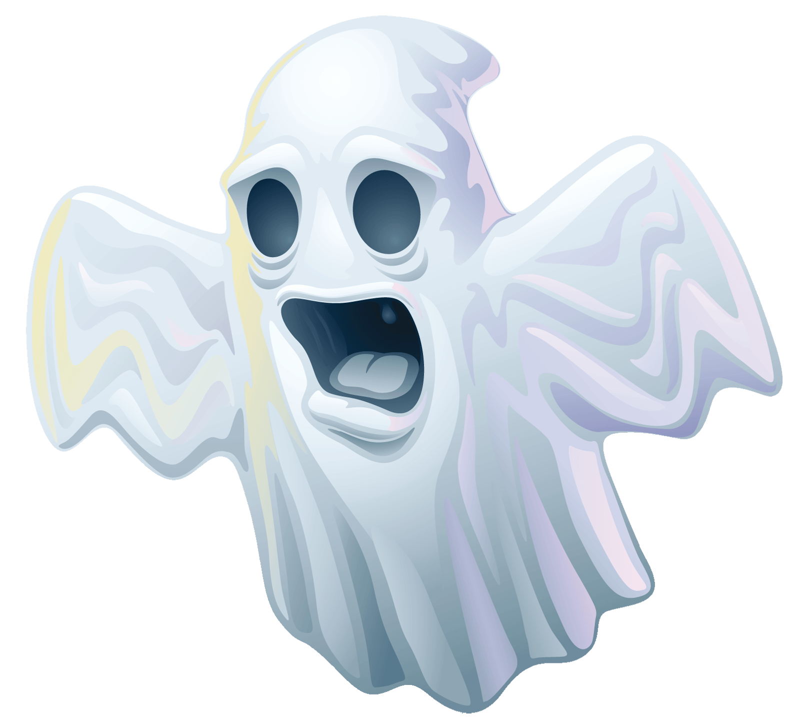 Creepy Halloween Ghost PNG Clipart