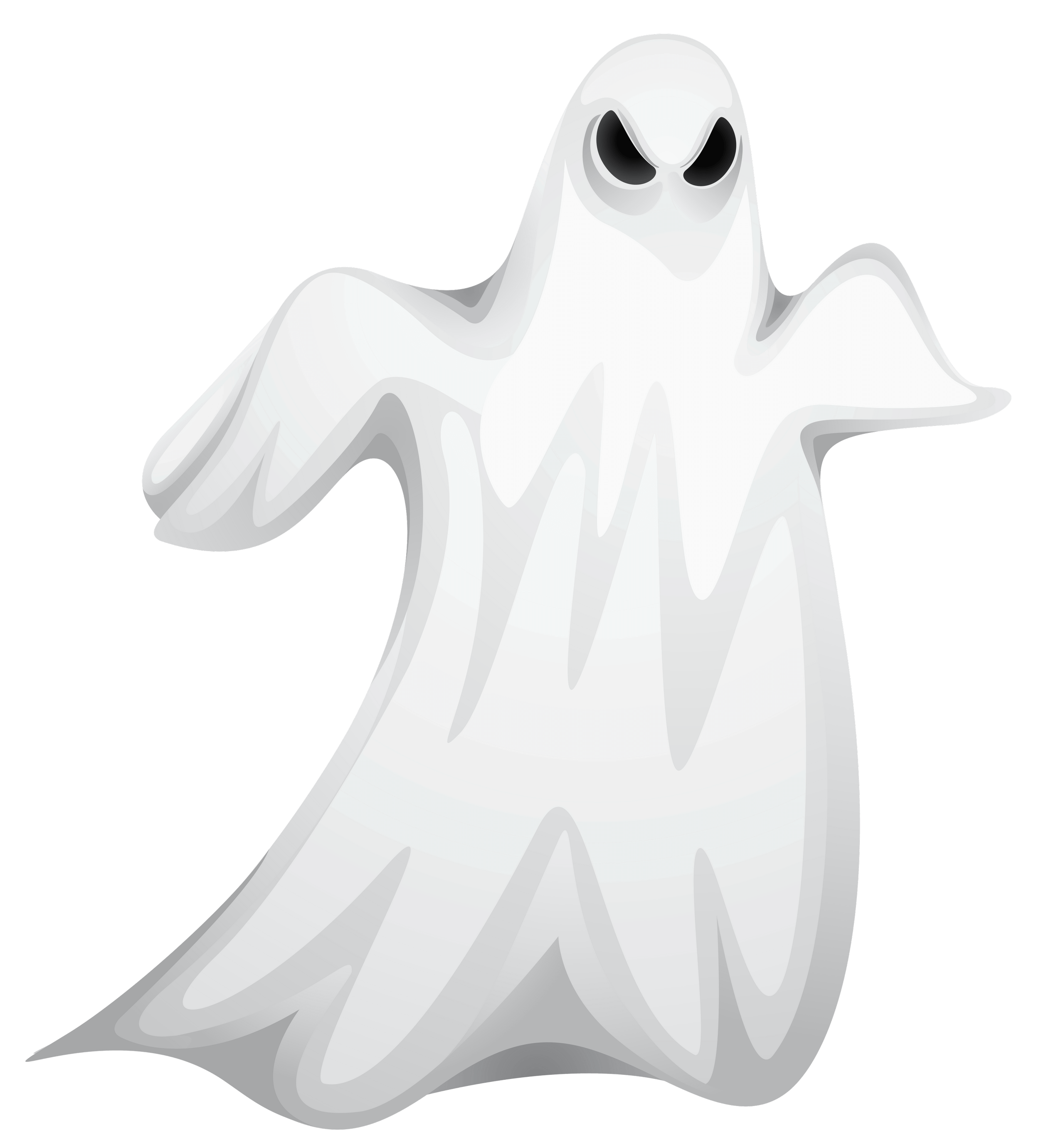 Halloween Creepy Ghost PNG Clipart