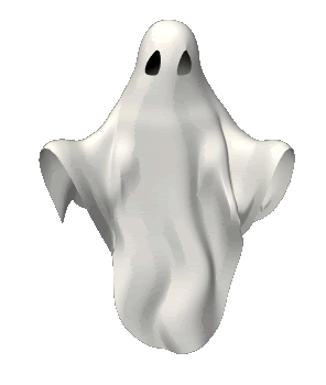 Clip art image of Ghosts, Ghouls, Goblins, and Gnomes