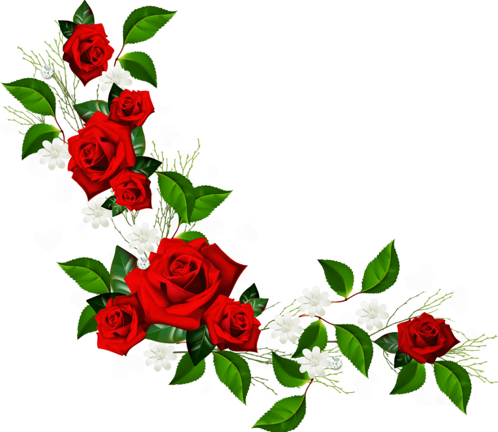 Free Clipart Roses Borders
