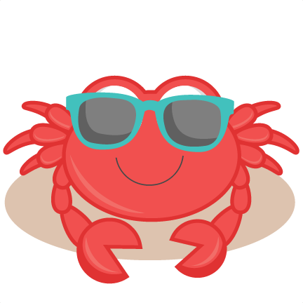 Red crab clip art vector free clipart image