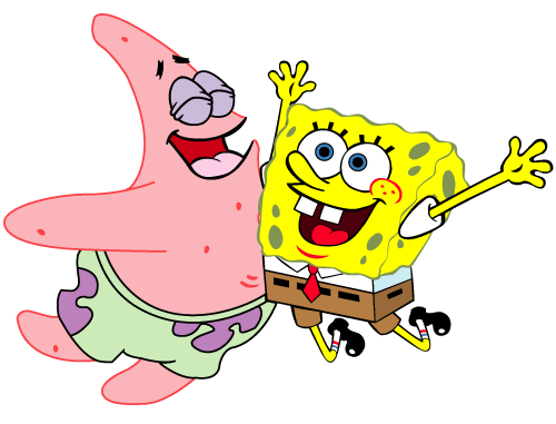 Spongebob birthday clipart free