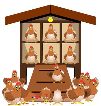 Farm Set: Hens