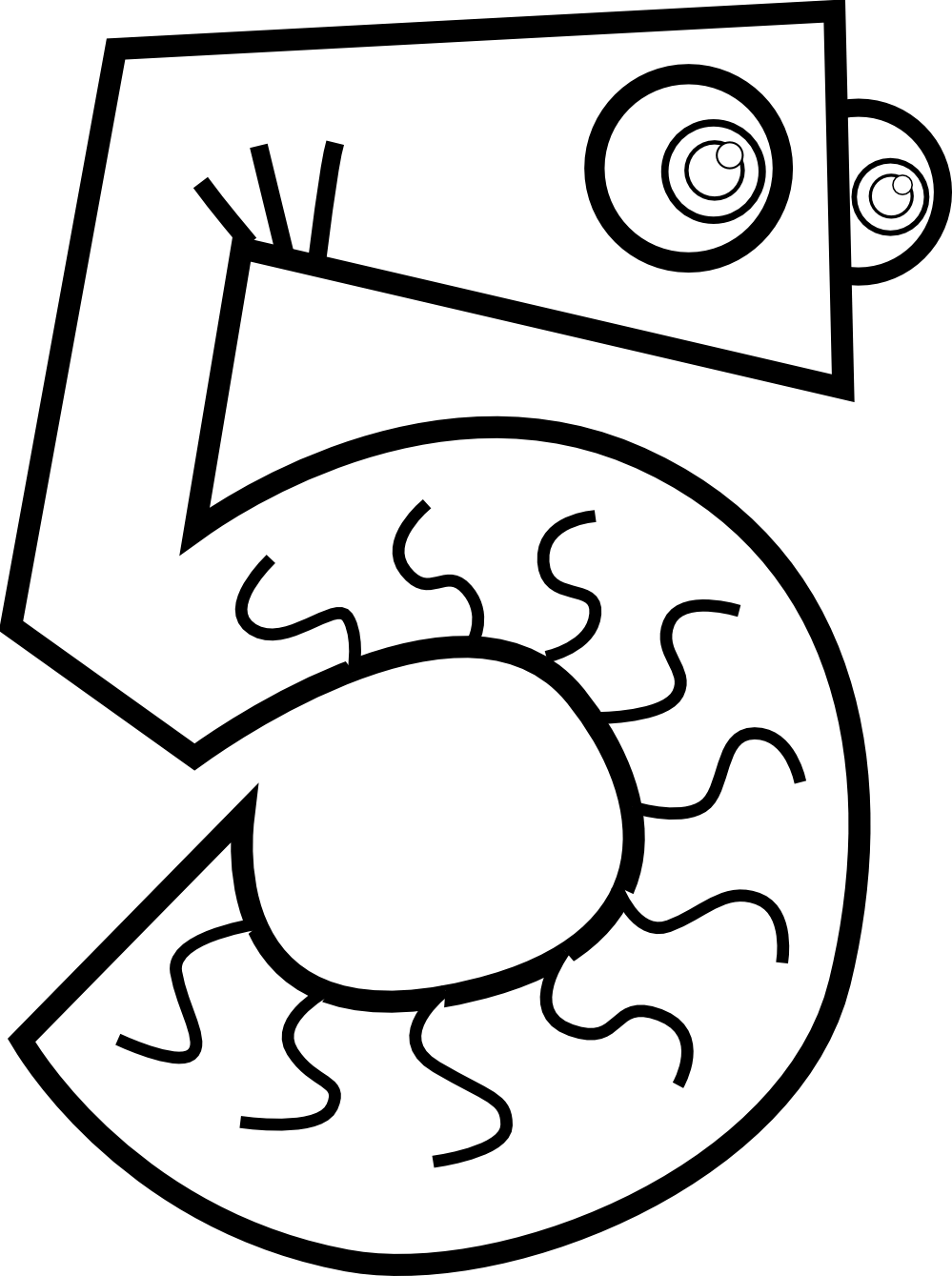 Math Number Clipart