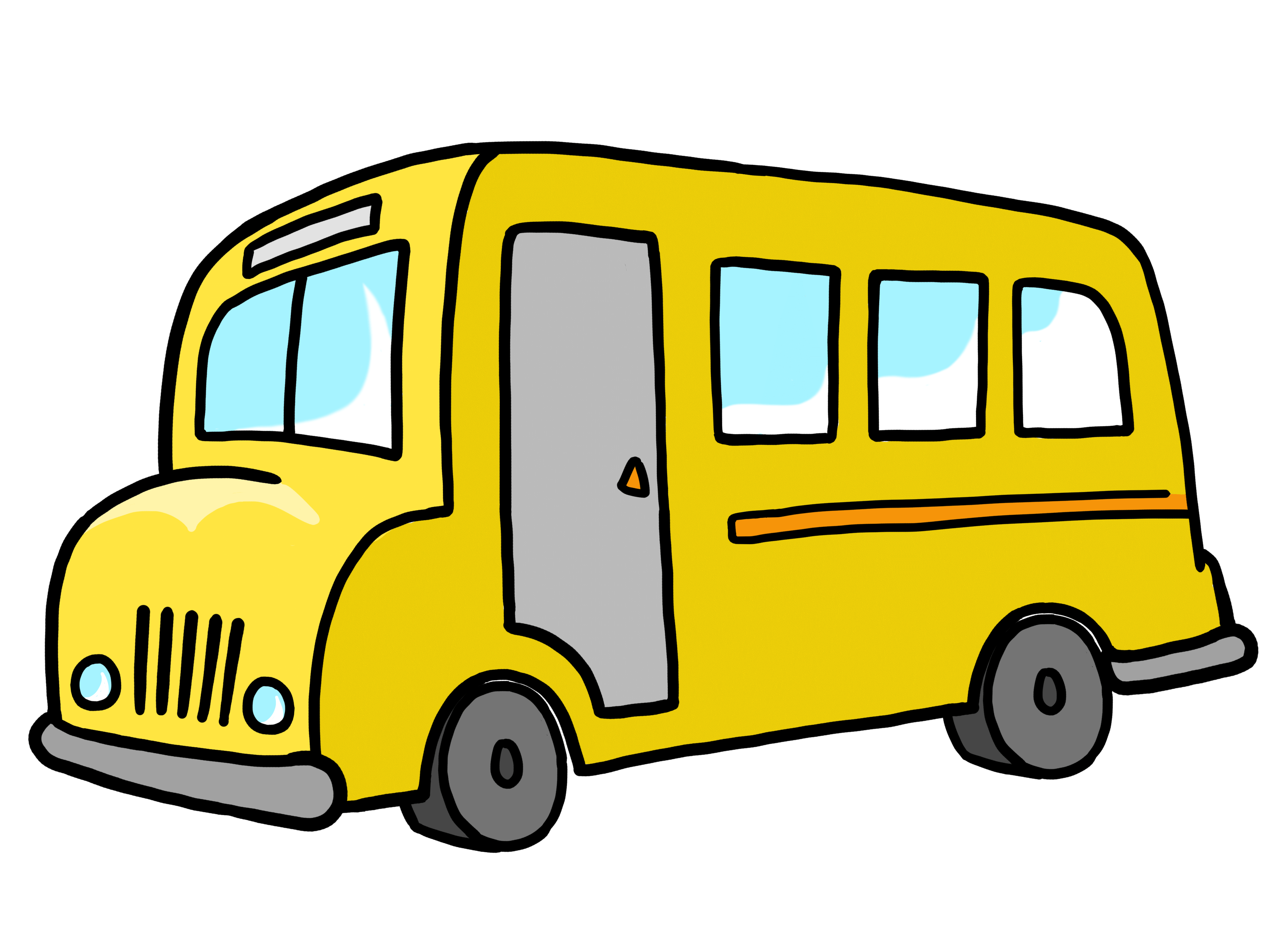 Picture Of A Bus - Clip Art Library