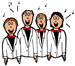 free clipart quartet