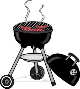 Barbecue grill clipart