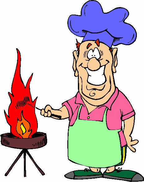 Bbq design on clip art bbq grill and flame tattoos