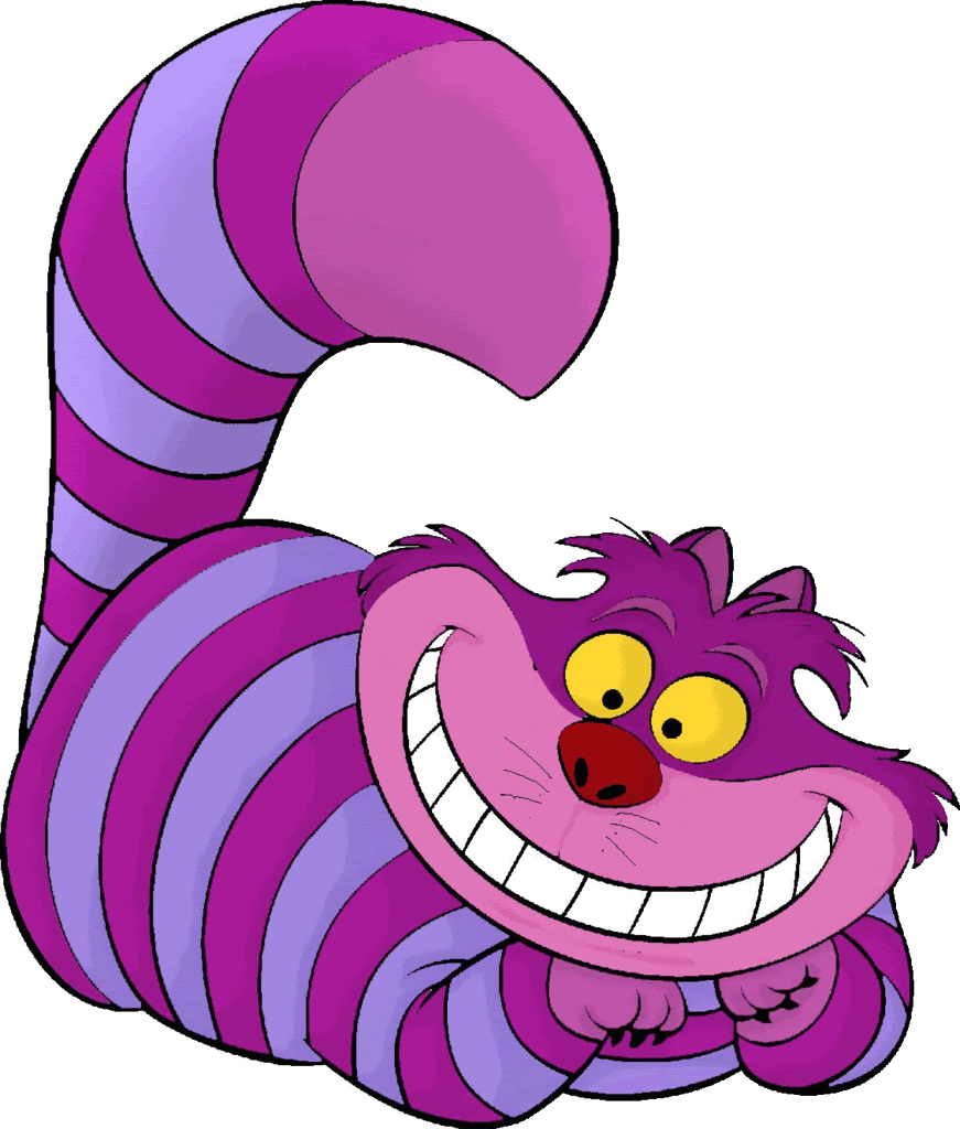 Purple Cartoon Cat