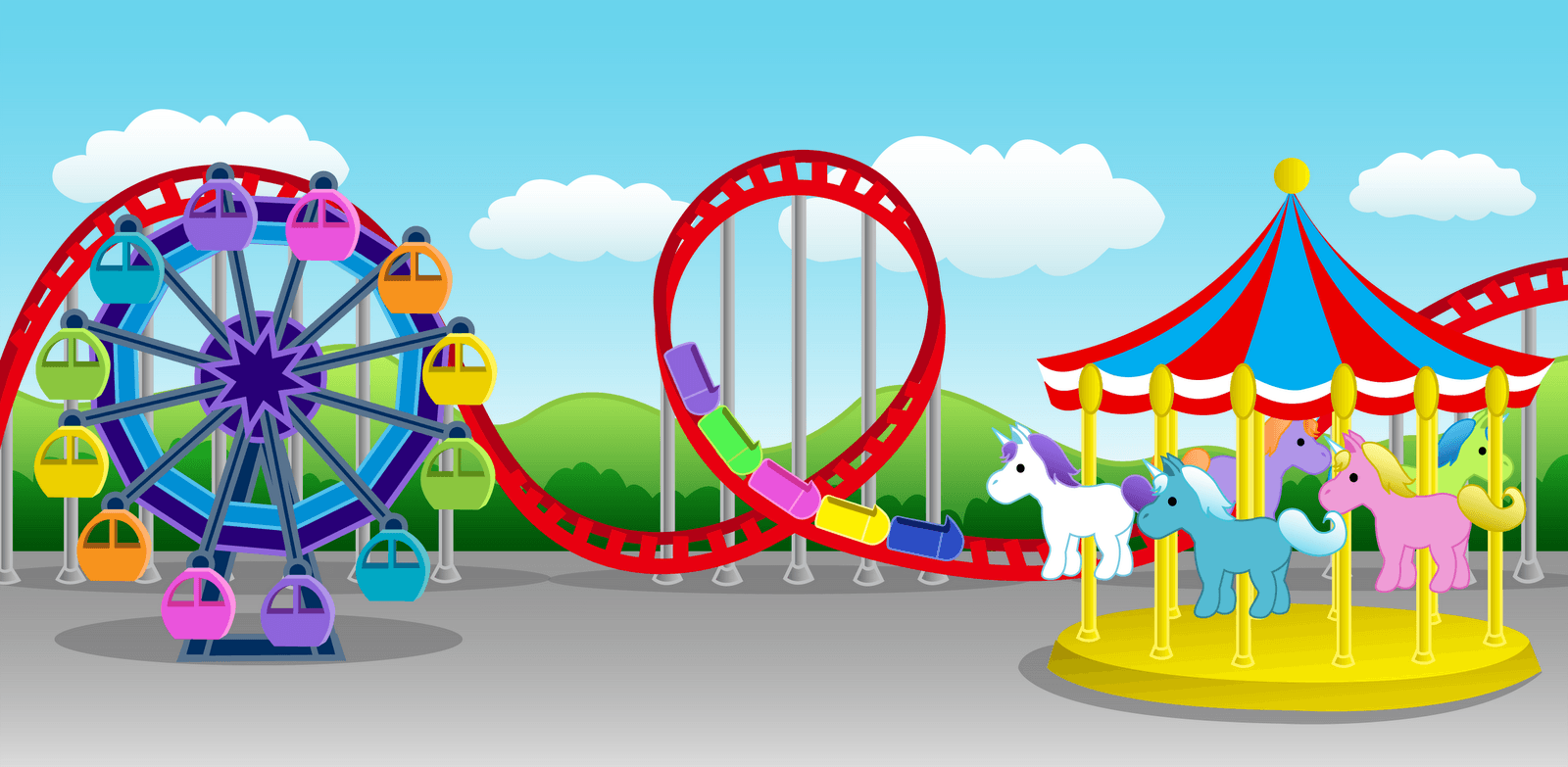 Carnival Rides Clipart
