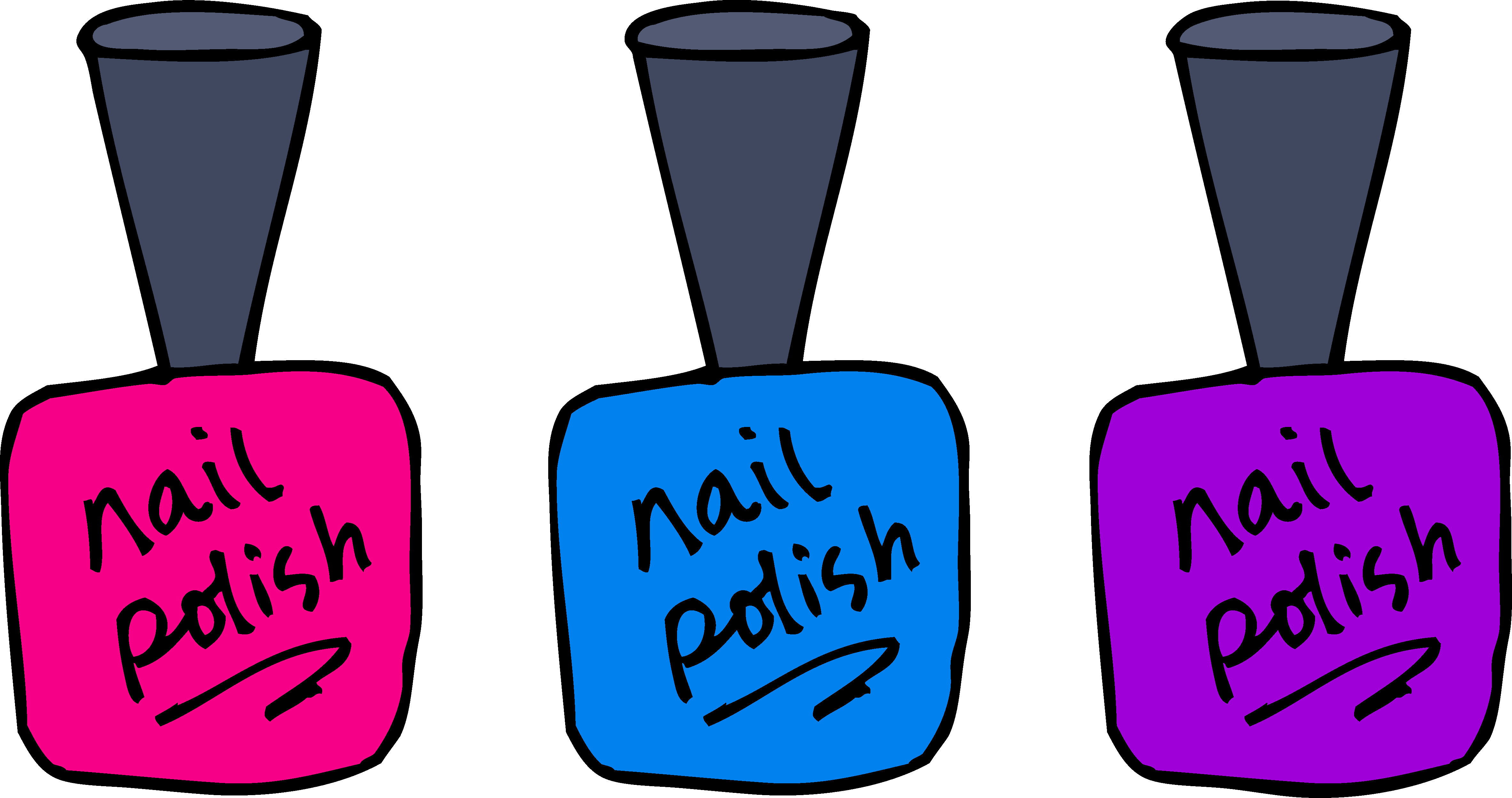 3. Free Nail Polish Clipart Pictures - Clipartix - wide 6