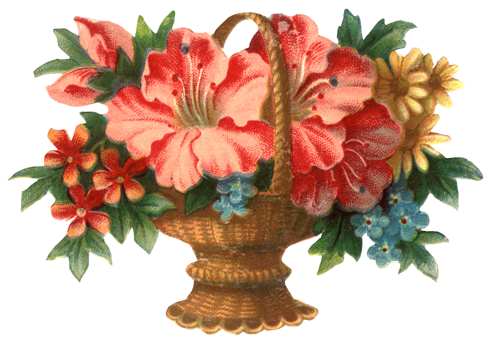 victorian flower clip art