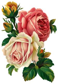 victorian flower clip art