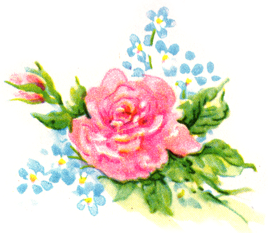 victorian flower clip art