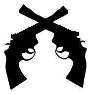 Crossed Pistols Clipart