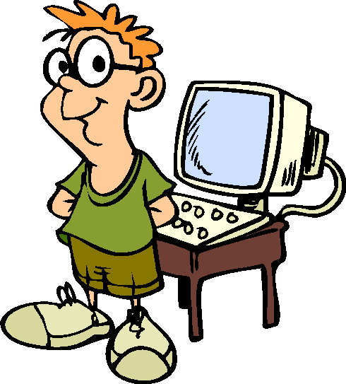 Computer Lab Room Clipart