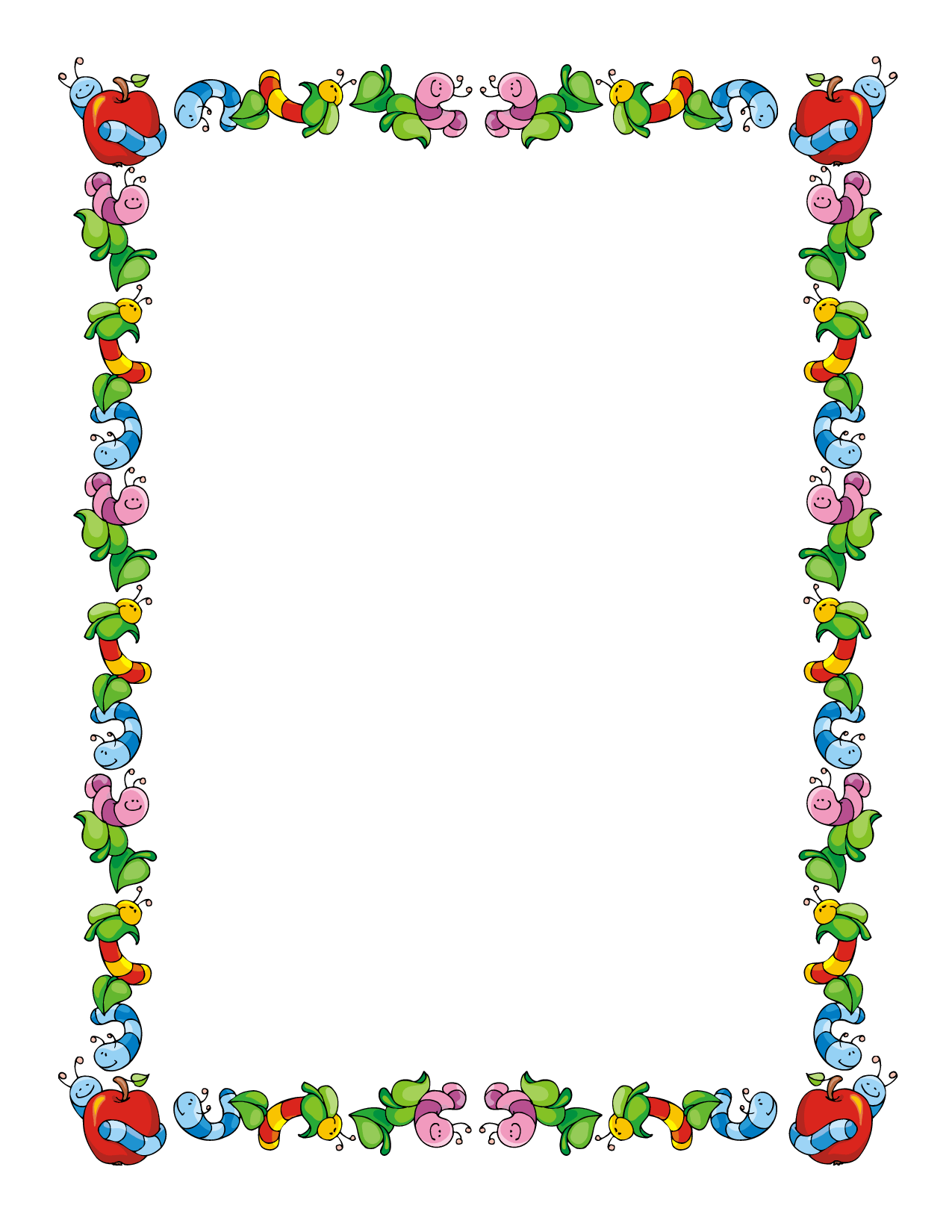 Science Page Borders Clipart