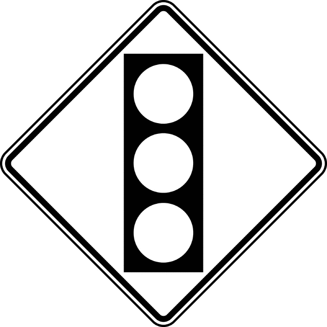 Traffic Light Clip Art Black And White