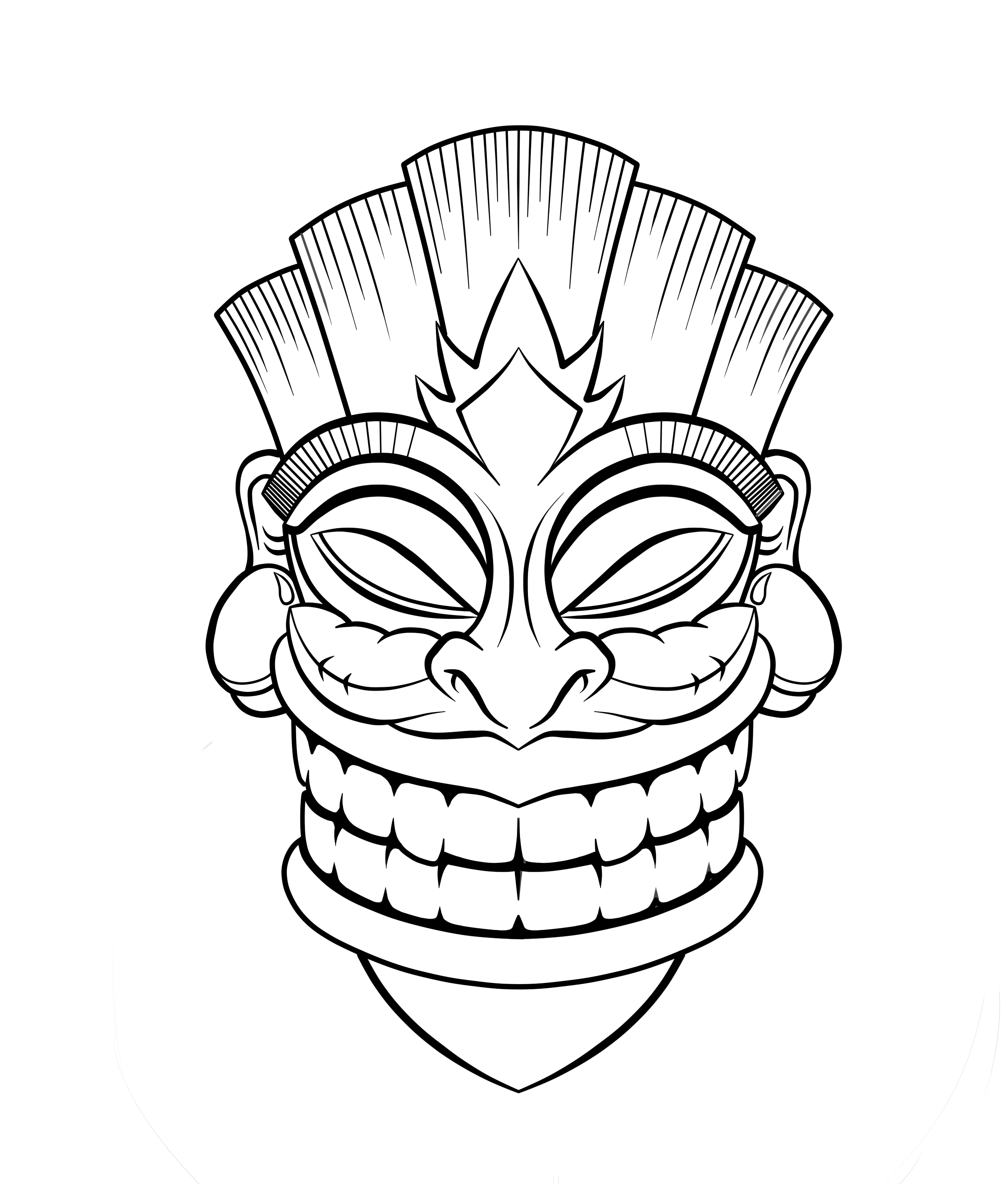 Free Totem Outline Cliparts, Download Free Totem Outline Cliparts png