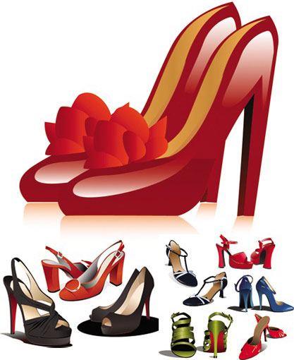 Free clip art of ladies shoes dromhca top