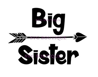 big sister clip art � Etsy