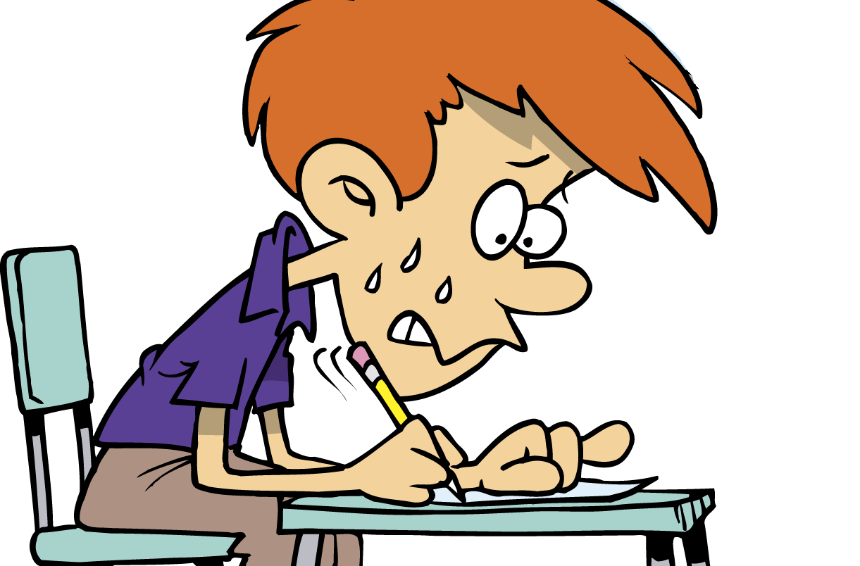 Student Testing Clipart