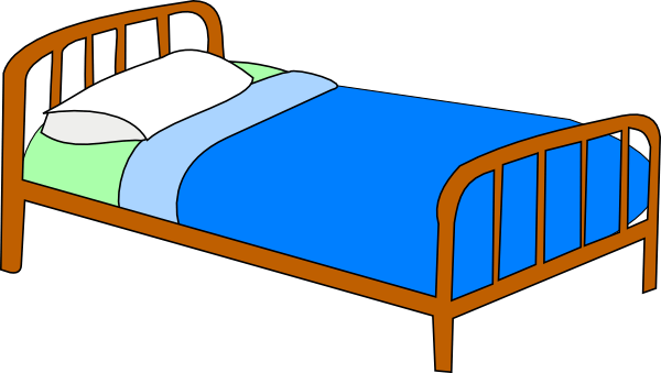 Bed Cartoon No Background Color Clipart