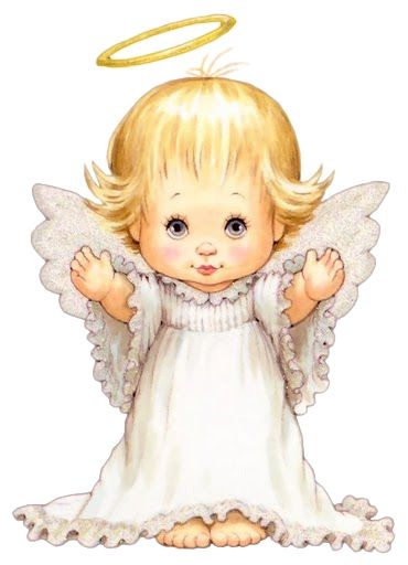 Baby angels of god clipart