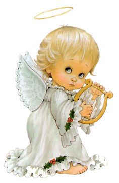 Baby angels of god clipart