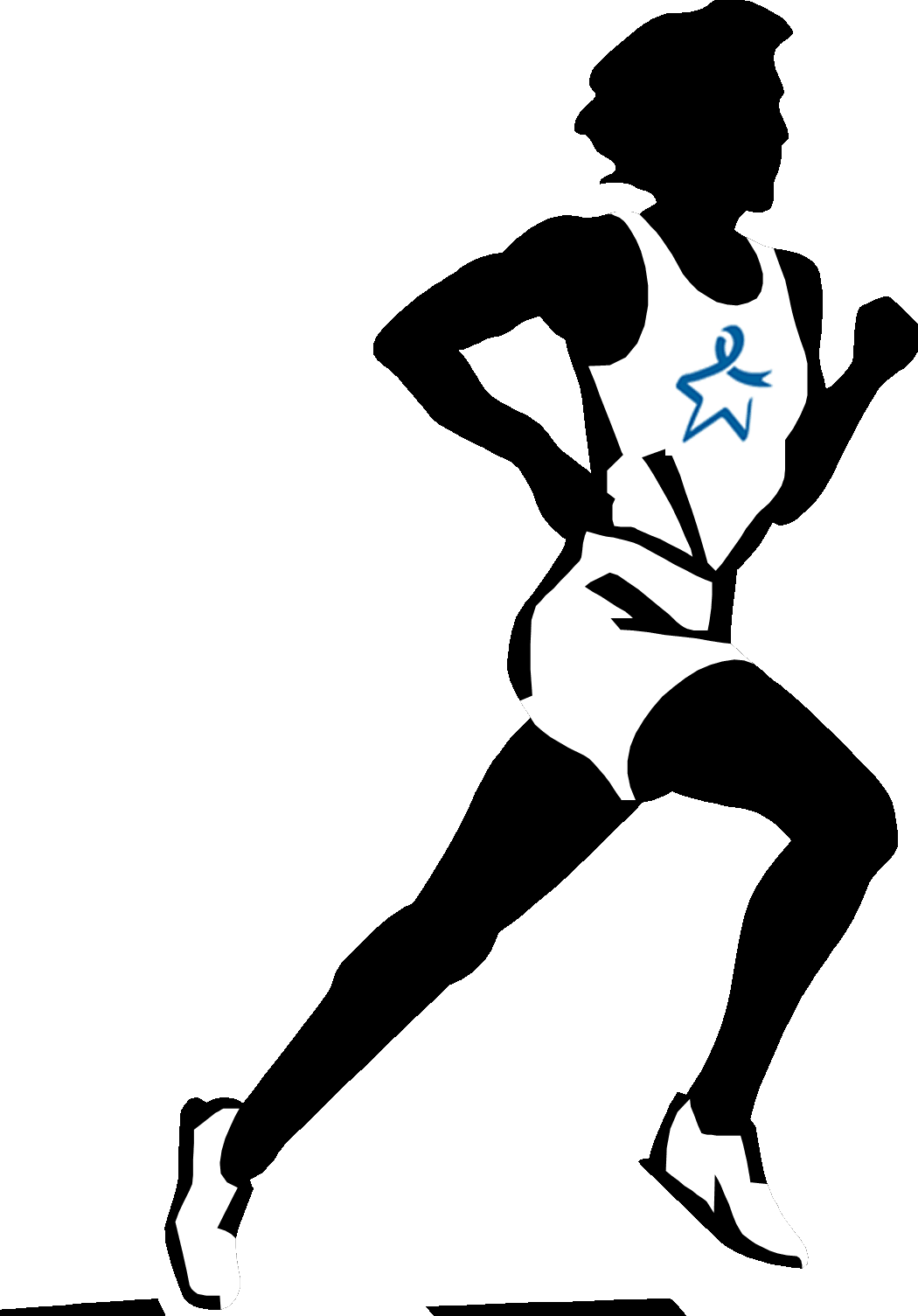 Runner Silhouette Clip Art Runner logo clip art runner