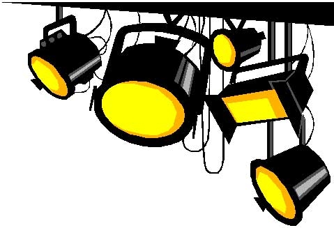 Movie Theater Lights Clipart